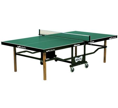 Butterfly Nippon 22 Rollaway Green Table Tennis Table