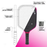 JOOLA Tyson McGuffin Magnus 3S 16mm Pickleball Paddle