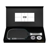 Joola Scorpeus pickleball paddle with accessories in a black box