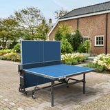 Kettler Berlin Pro Outdoor Table Tennis Table 4-Player Bundle