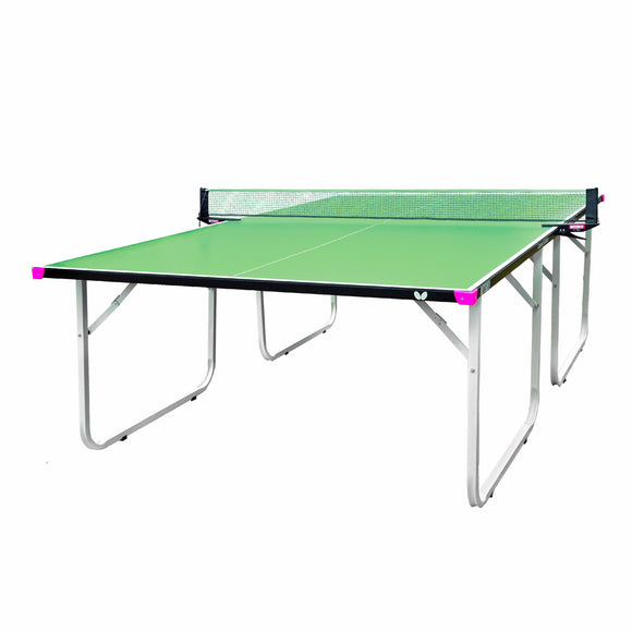 Butterfly Compact Indoor/Outdoor Green Table Tennis Table