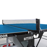 Butterfly Playback Outdoor Blue Table Tennis Table