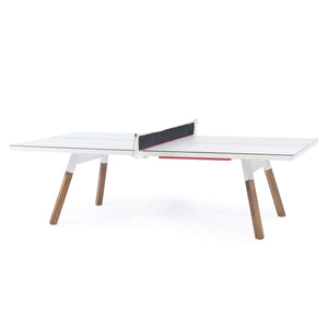 RS Barcelona You and Me White Standard Outdoor Tennis Table