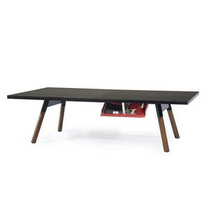 RS Barcelona You and Me Black Standard Outdoor Tennis Table