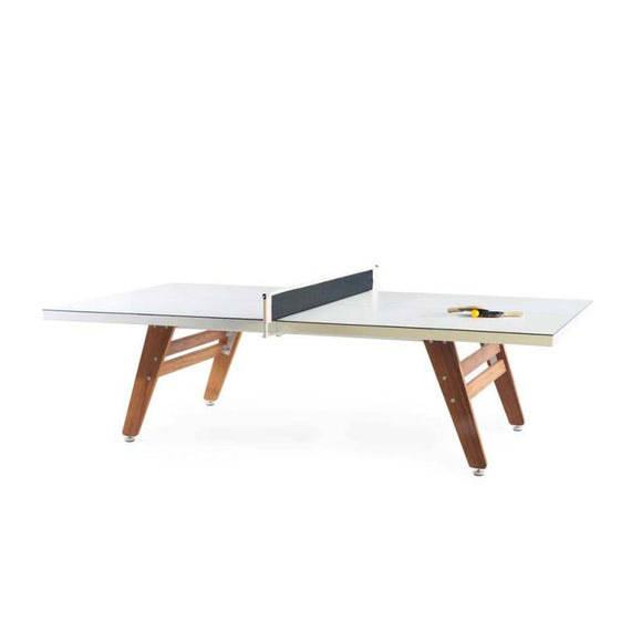 RS Barcelona RS Stationary White Outdoor Tennis Table